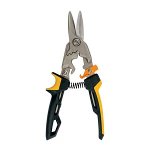Fiskars PowerGear Aviation lemezvágó olló egyenes