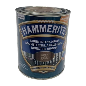 Hammerite fémfesték homokszórt arany 0,75L