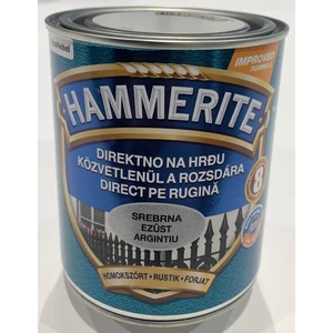 Hammerite fémfesték homokszórt ezüst 0,75L