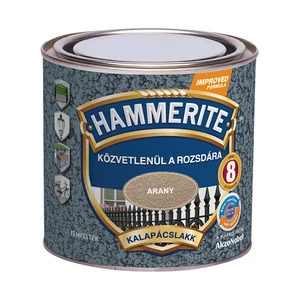 Hammerite fémfesték kalapácslakk arany 0,75L