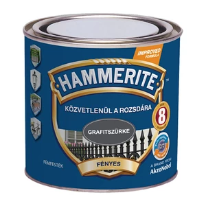 Hammerite fémfesték fényes grafitszürke 2,5L