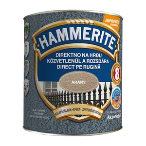 Hammerite fémfesték kalapácslakk arany 2,5L