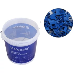 KUBALA SMART LEVEL fugázó klipsz 1,0mm 800db/20L-es vödör