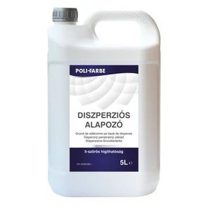 Poli-Farbe diszperziós mélyalapozó 5L