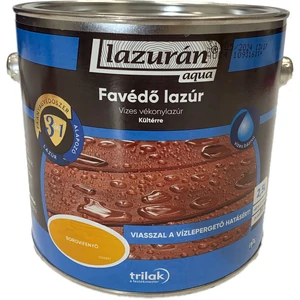 Trilak Lazurán aqua favédő lazúr 3in1 borovi fenyő 2,5L
