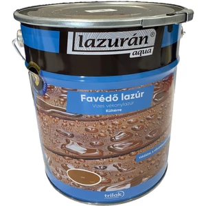 Trilak Lazurán aqua favédő lazúr 3in1 dióbarna 9L