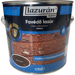 Trilak Lazurán aqua favédő lazúr 3in1 paliszander 2,5L