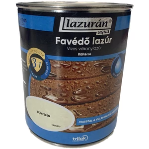 Trilak Lazurán aqua favédő lazúr 3in1 színtelen 0,75L
