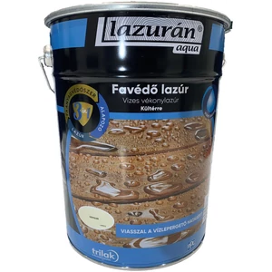 Trilak Lazurán aqua favédő lazúr 3in1 színtelen 9L