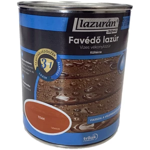 Trilak Lazurán aqua favédő lazúr 3in1 teak 0,75L