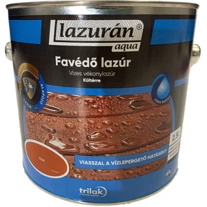 Trilak Lazurán aqua favédő lazúr 3in1 teak 2,5L