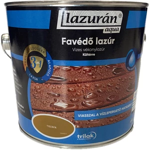 Trilak Lazurán aqua favédő lazúr 3in1 tiszafa 2,5L