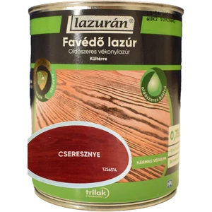 Trilak Lazurán oldószeres favédő lazúr 3in1 cseresznye 0,75L