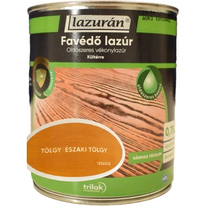 Trilak Lazurán oldószeres favédő lazúr 3in1 északi tölgy 0,75L