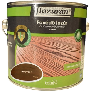 Trilak Lazurán oldószeres favédő lazúr 3in1 mogyoró 2,5L