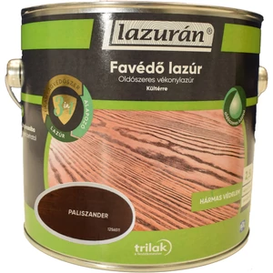 Trilak Lazurán oldószeres favédő lazúr 3in1 paliszander 2,5L