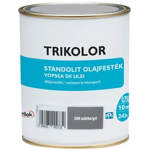 Trilak Standolit olajfesték 200 szürke 0,75L
