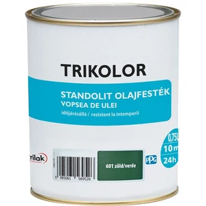 Trilak Standolit olajfesték 602 zöld 0,75L