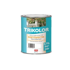 Trilak Trikolor sf. kerítésfesték fehér 0,75L