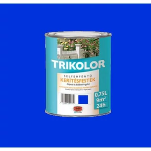Trilak Trikolor sf. kerítésfesték királykék 0,75L