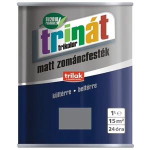 Trilak Trinát matt zománcfesték 200 szürke 1L