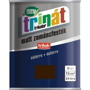 Trilak Trinát matt zománcfesték 504 barna 1L