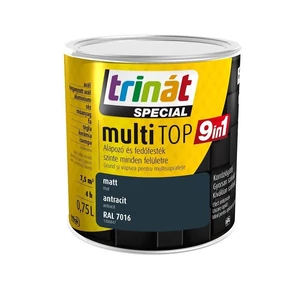 Trilak Trinát Special MultiTop 9in1 alapozó és fedőfesték 7016 antracit 0,75L