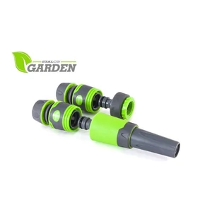 Stalco Garden locsolófej gumírozott 1/2", csatlakozókkal 4 részes