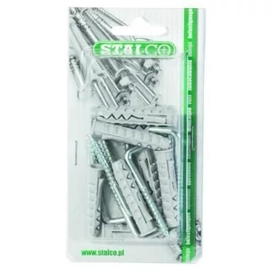 Stalco Tipli egyenes kampóval 10x50mm 6db/csomag