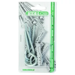 Stalco csillárkampó tiplivel 8x40 6db/csomag