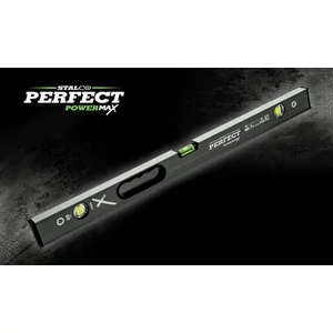 Stalco Perfect Powermax aluminium vízmérték szürke 120cm
