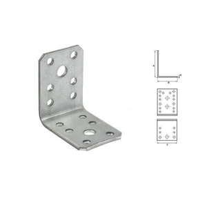 Stalco Sarokösszekötő lemez horganyzott 90x50x55mm vastagság: 2,0mm