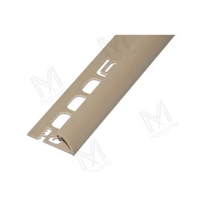 Salag PVC élvédő íves 8mm világos beige 2,5fm