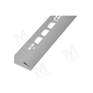 Salag PVC élvédő íves 9/10mm világosszürke 2,5fm