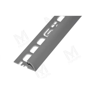 Salag PVC élvédő íves 9/10mm középszürke  2,5fm