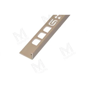 Salag PVC élvédő L profil 10,5mm világos beige 2,5fm
