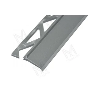 Salag aluminium terasz profil vízorros eloxált ezüst 2,5m