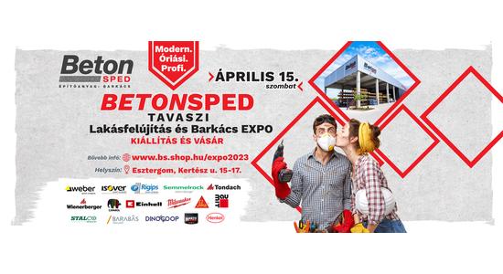 BetonSped Lakásfelújítás és Barkács Expo 2023.