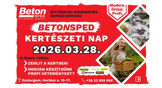 Betonsped Kertészeti Nap