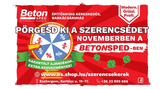 Pörgesd ki a szerencsédet novemberben!