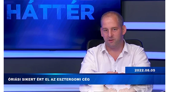 A Régió Tv Esztergom Háttér műsorában készült egy interjú Deák Alberttel