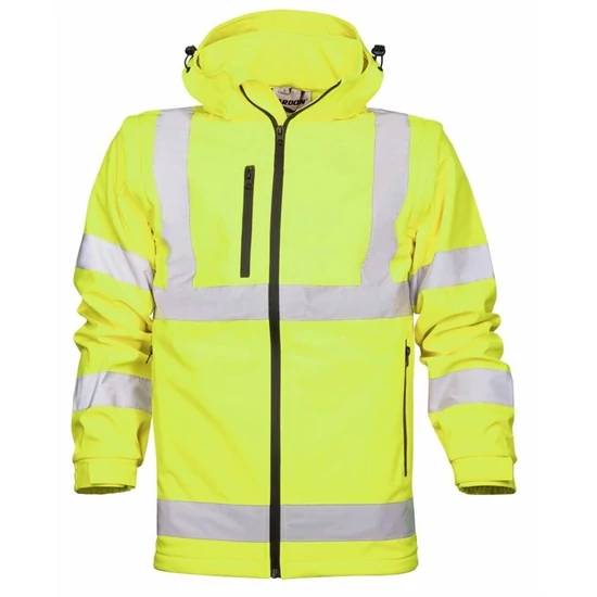 Ardon REF501 Jól láthatóági softshell dzseki sárga H8905 M