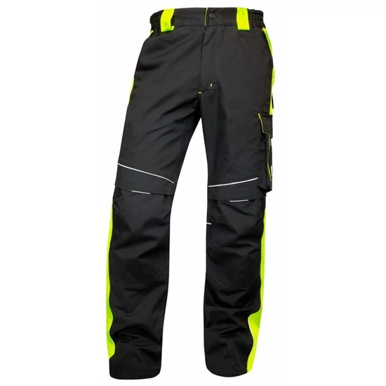 Ardon Neon munkavédelmi nadrág fekete-sárga H6401 46