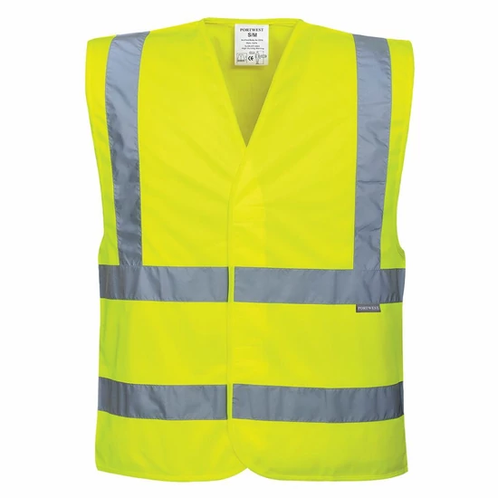 Portwest Jól láthatósági mellény C470 sárga 2X/3X