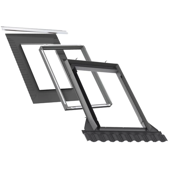 Velux EDW 2000 ENERGY beépítőkészlet EDW+BFX+BDX SK08 méretű ablakhoz