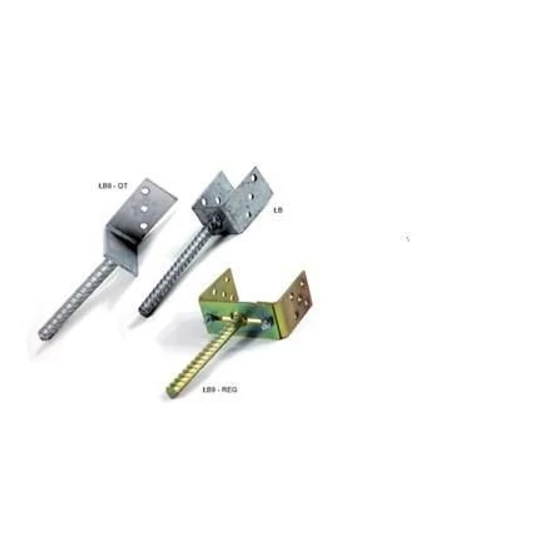 Stalco Betonozható oszloptartó talp állítható 60x100mm; 200mm
