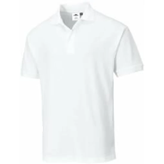Portwest NÁPOLY teniszpóló B210 fehér 2XL