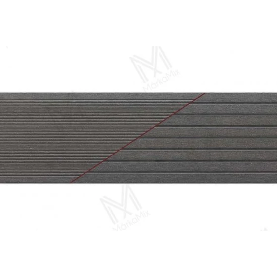 Bergdeck WPC teraszburkolat csiszolt felülettel 2,5x15x240cm fekete