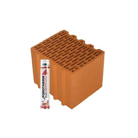 WB Porotherm 30 N+F Rapid Dryfix tégla ragasztóhabbal
