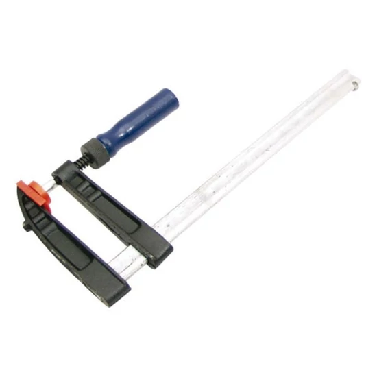 AWTOOLS Asztalos pillanatszorító műanyag védőkupakkal "F" 300x120mm
